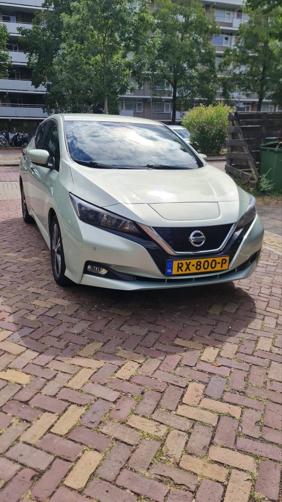 Nissan Leaf Electric 40kWh 2018 Grijs, Auto's, Nissan, Origineel Nederlands, Elektrisch, Particulier, Zilver of Grijs