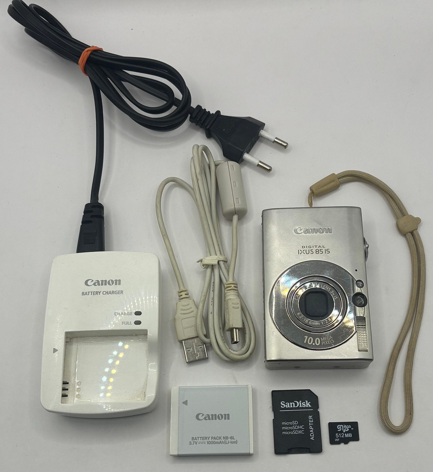 Canon IXUS 85 IS - compact camera, Ophalen of Verzenden, Zo goed als nieuw, Canon