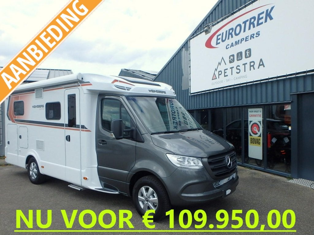 Weinsberg CaraCompact MB 640 MEG Pepper NU € 109.95, Caravans en Kamperen, Automaat, ABS, Tot en met 2, 6 tot 7 meter