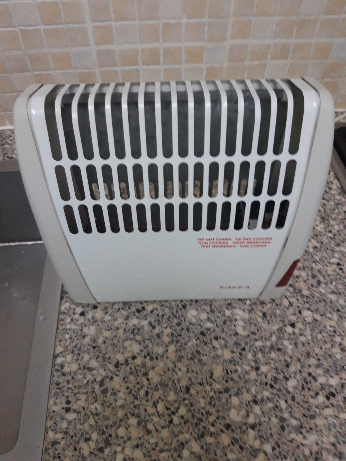 Vorstbeschermer 500W met thermostaat - Ideaal voor garage, Gebruikt, Minder dan 30 cm, Overige typen, Minder dan 60 cm