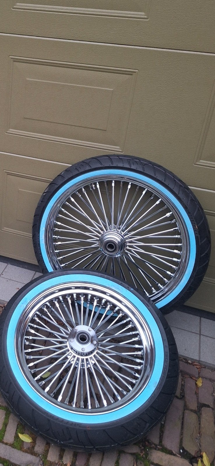 big spokes big spoke chrome 18 21 48 spoke harley hd nieuw, Motoren, Ophalen, Nieuw