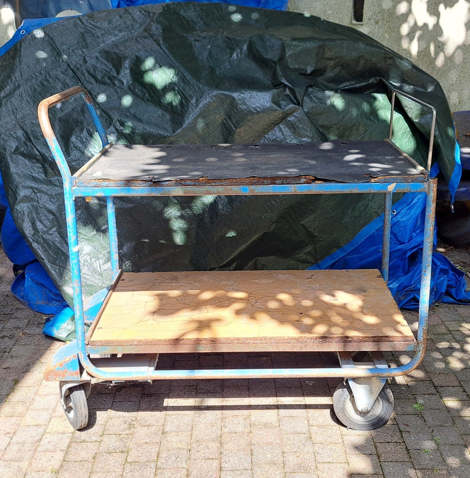 3 Trolleykarren met scheidingsplaten €75/stuk, Ophalen, Gebruikt, Overige typen