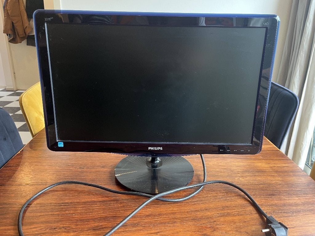 Extra beeldscherm 21,5" Philips 227E3LHSU, Philips, 21,5", Zo goed als nieuw, 1 tot 2 ms