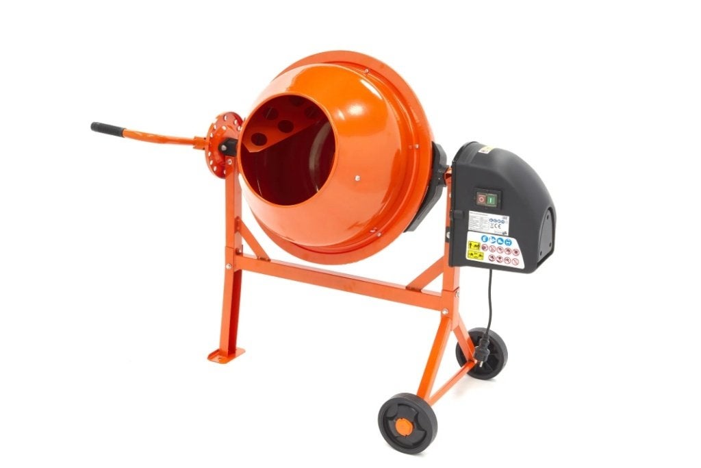 HBM 63 Liter Betonmolen, Betonmixer, Doe-het-zelf en Verbouw, Betonmolens, Ophalen, Zo goed als nieuw