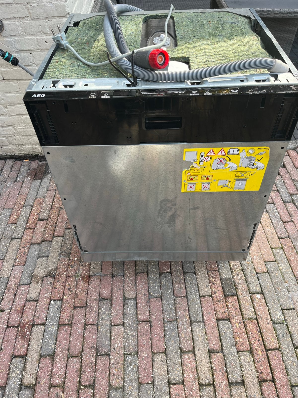 Zo goed als nieuwe AEG FSB53927Z inbouw vaatwasser