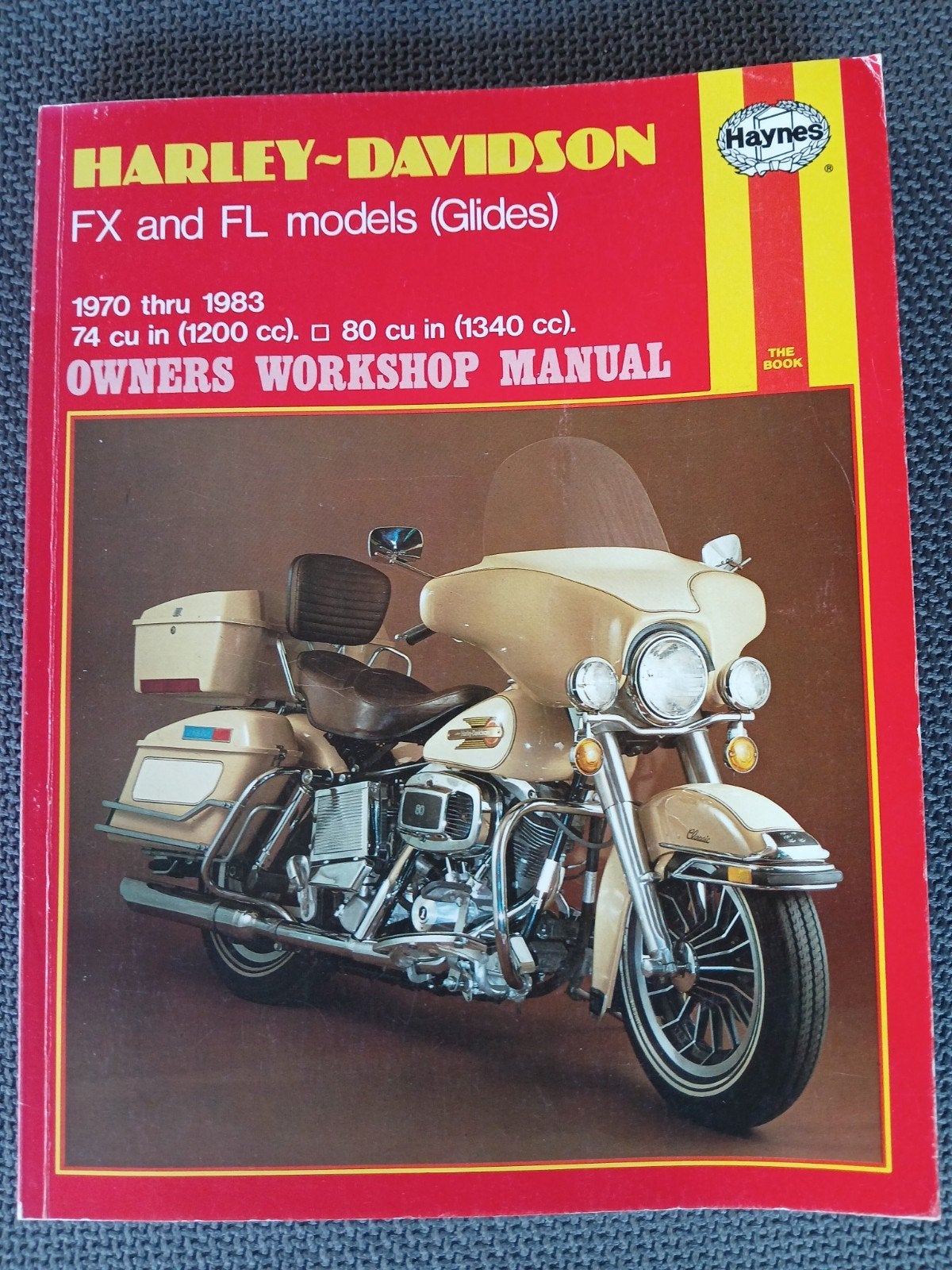HARLEY  WERKPLAATS HANDBOEK. FX/FL MODELLEN, Ophalen of Verzenden, Harley-Davidson of Buell