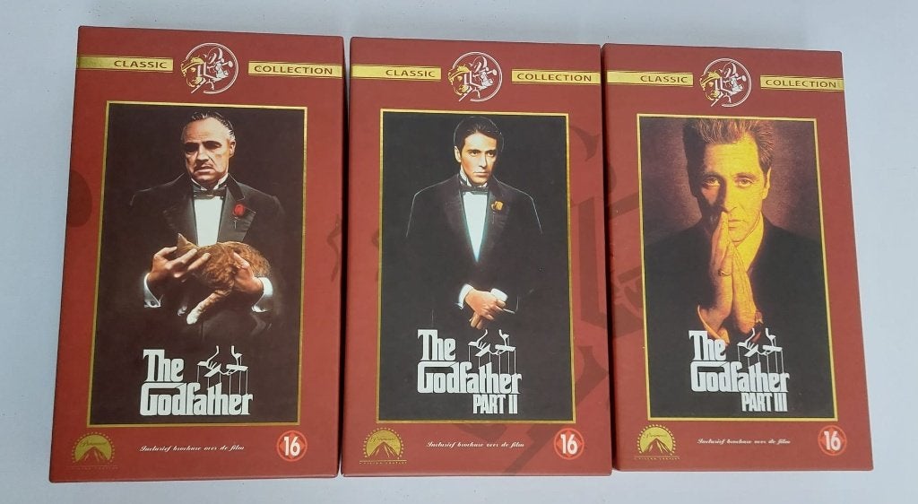 VHS – videobanden The Godfather, Alle leeftijden, Ophalen of Verzenden, Gebruikt