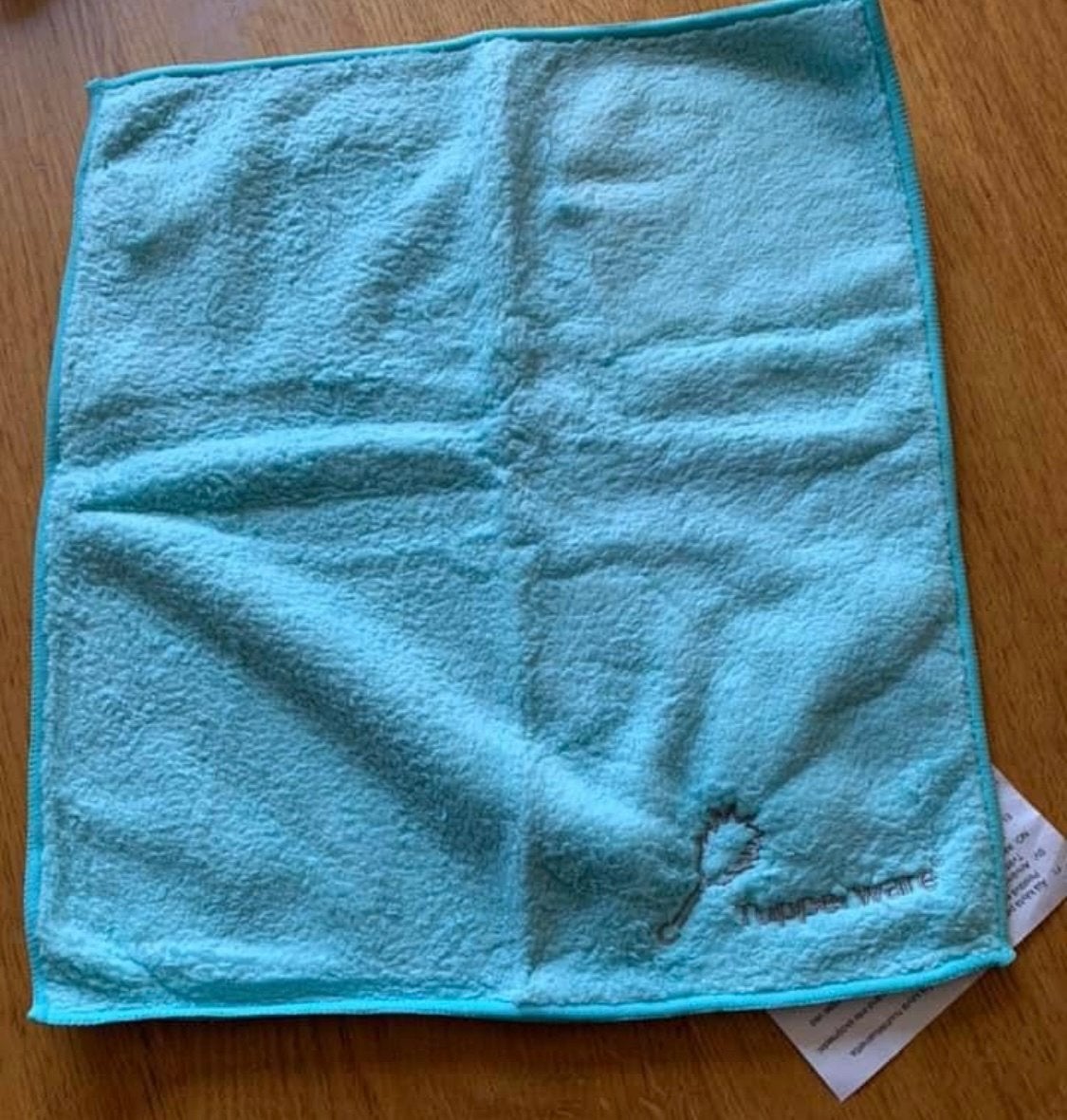 Nieuwe Tupperware Microvezel doek - Aqua, Ophalen of Verzenden, Nieuw, Blauw, Overige typen