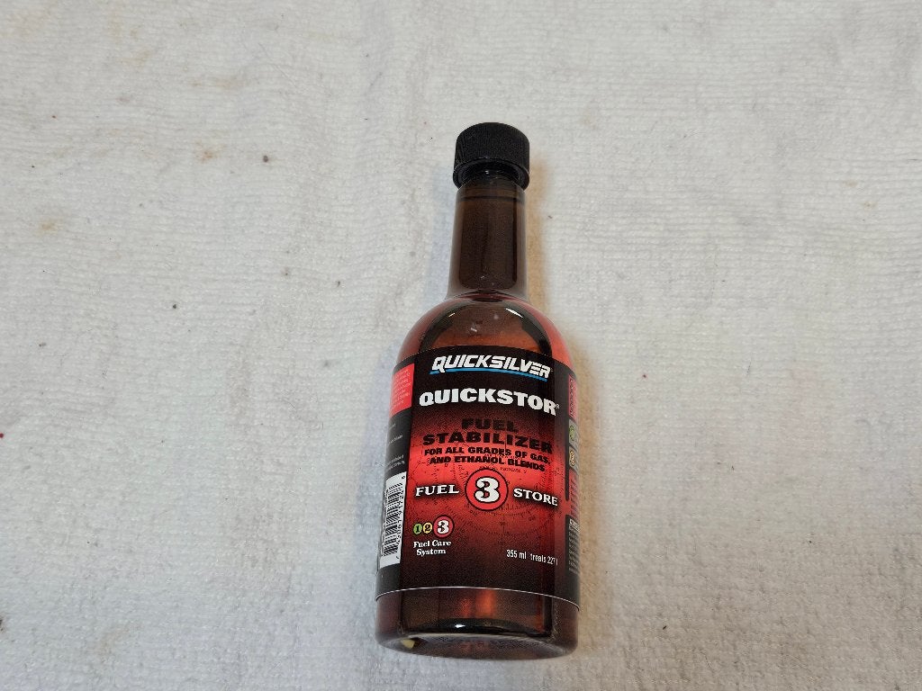 Quicksilver Quickstor fuel-stabilizer benzine conserveren, Ophalen of Verzenden, Nieuw, Motor en Techniek
