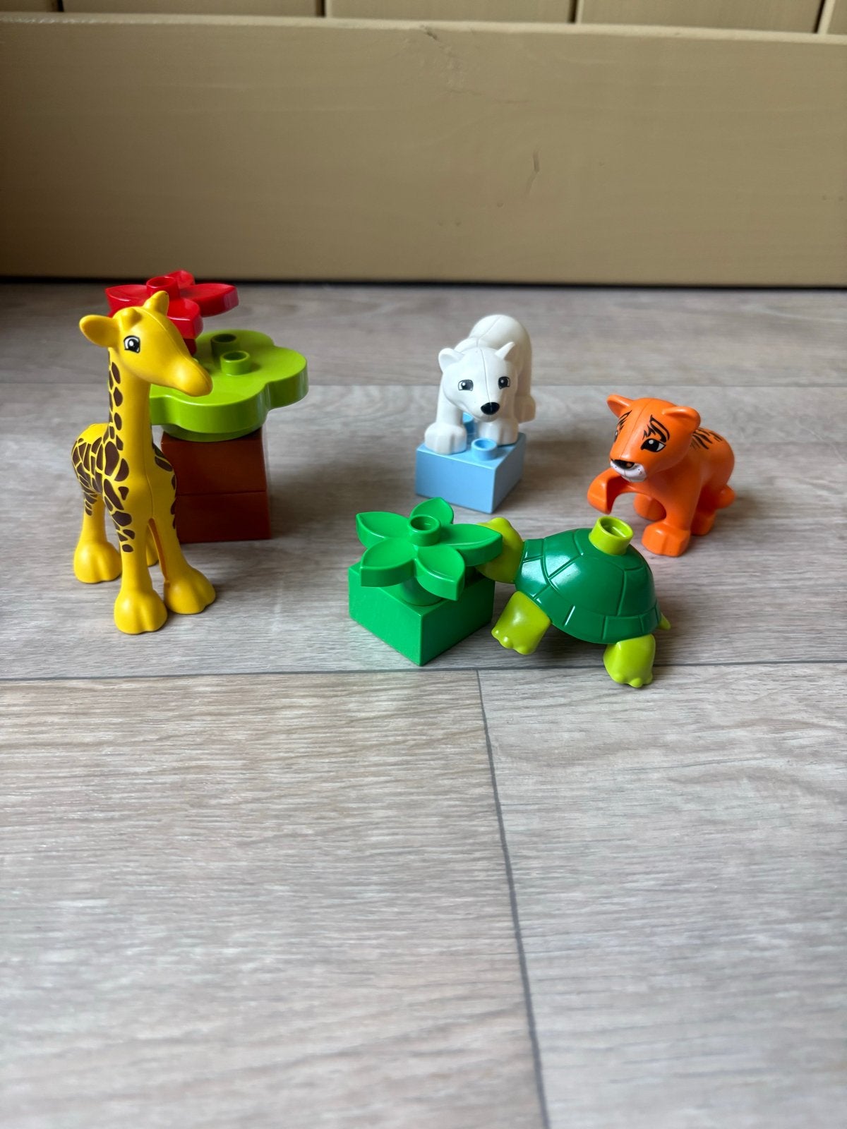 LEGO Duplo Babyanimals 10801, Ophalen of Verzenden, Gebruikt, Overige merken