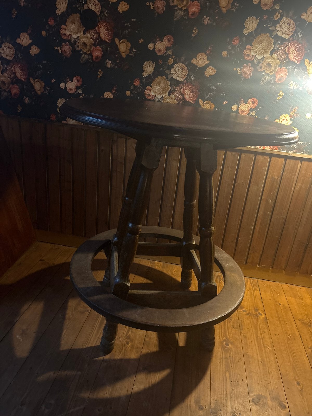Houten bartafel - Rustieke stijl, Ophalen, Gebruikt
