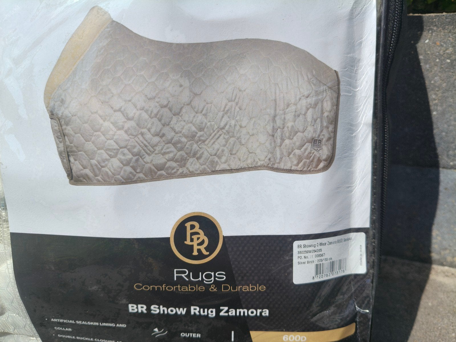 Prachtige showdeken; nieuw!!, Dieren en Toebehoren, Ophalen of Verzenden, Nieuw