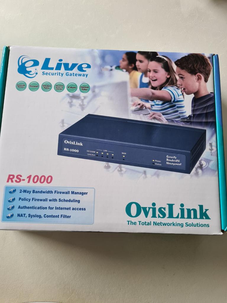 Te koop e live security gateway ovislink rs-1000, Ophalen of Verzenden, Nieuw