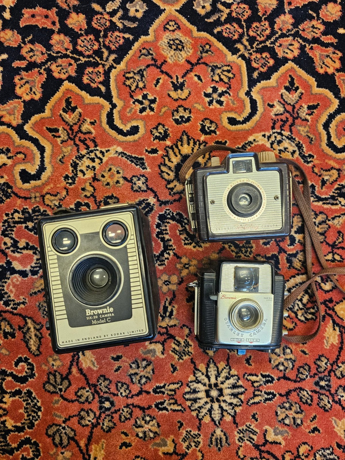Kodak brownie camera's, analoog vintage, Ophalen of Verzenden, Compact, Kodak