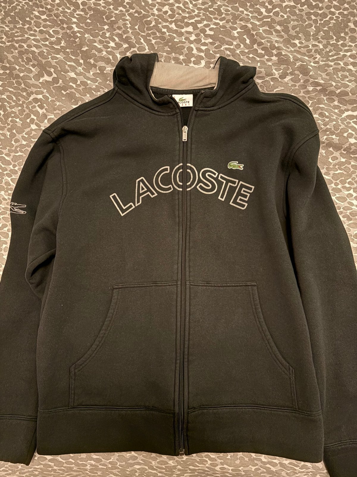 Lacoste, Ophalen, Gedragen, Maat 52/54 (L), Zwart
