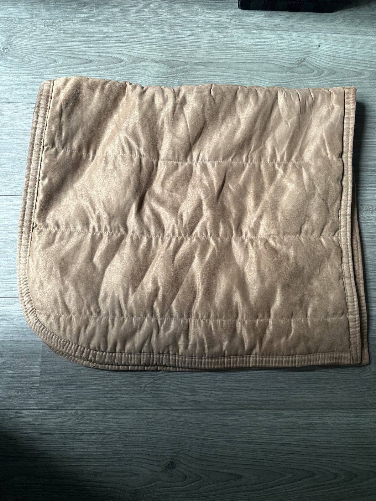 Dekje maat cob, Gebruikt, Ophalen of Verzenden, Veelzijdigheidsdekje, Bruin