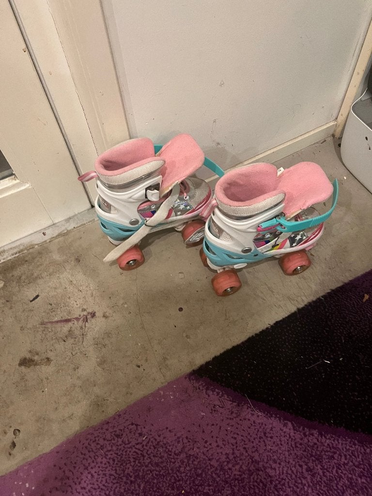 Rolschaatsen, Ophalen, Kinderen, Verstelbaar, Gebruikt