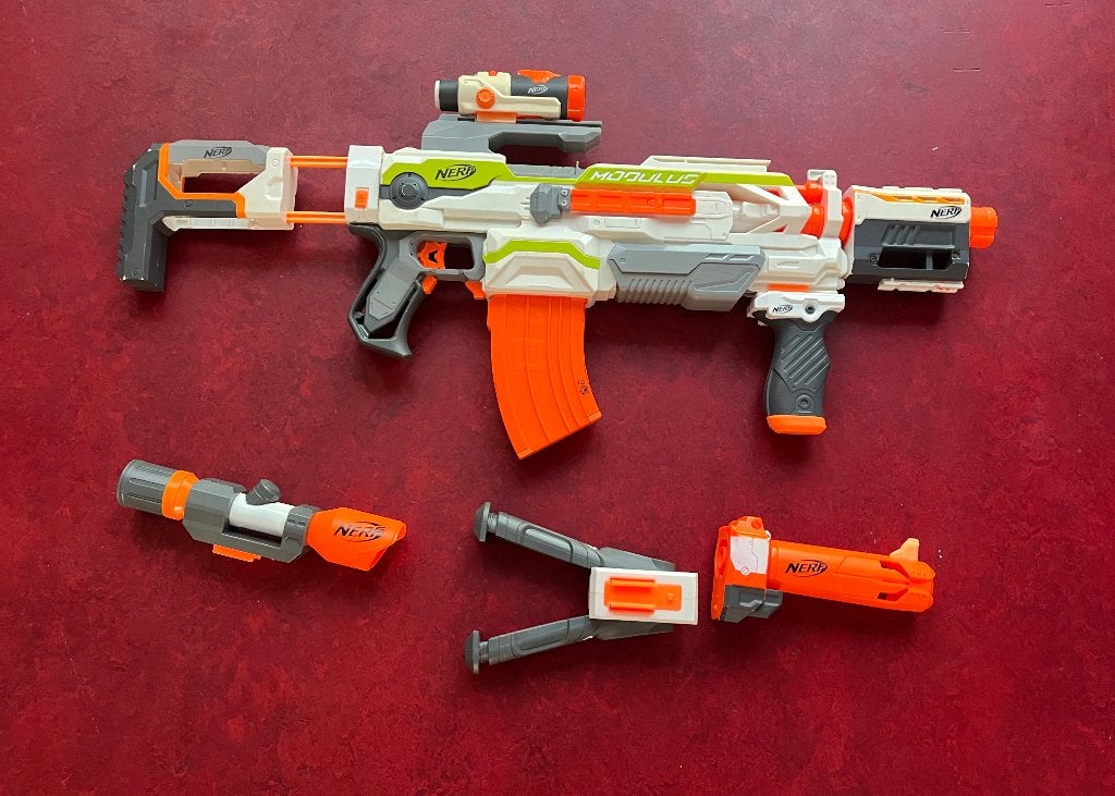 Nerf Modulus ECS-10, Ophalen, Gebruikt
