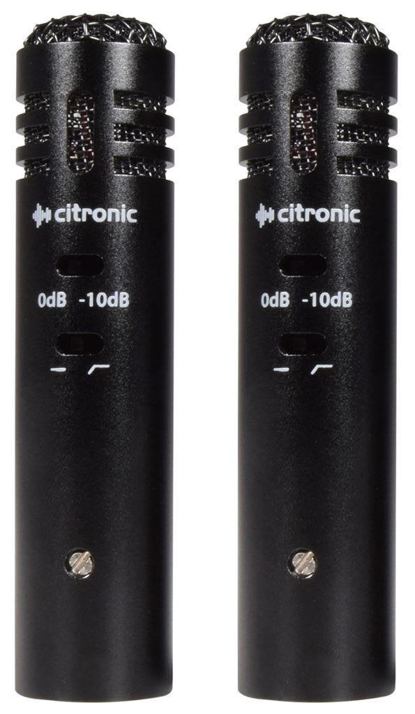 ECM20 Condensator microfoons Stereo - Set van twee, Muziek en Instrumenten, ., Nieuw, Ophalen of Verzenden, .
