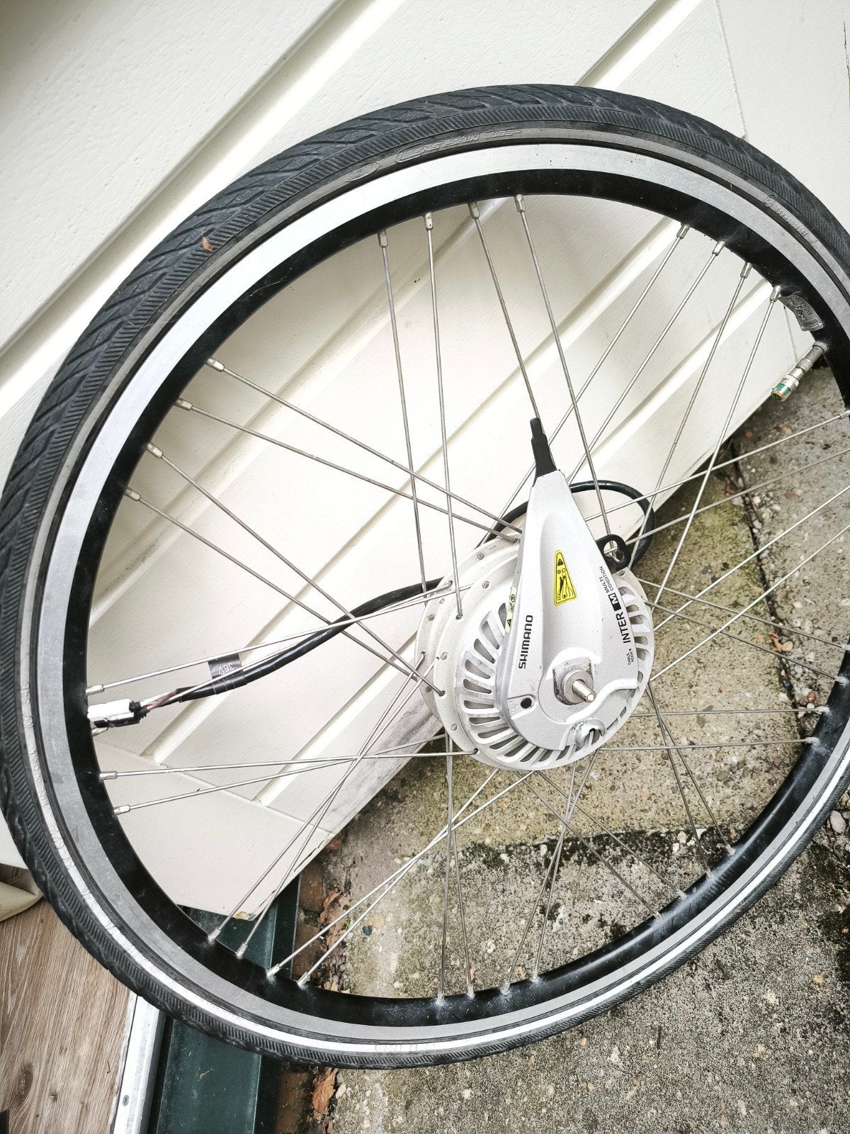 E-bike Voorwiel met Motor Batavus Sparta.., Fietsen en Brommers, Ophalen of Verzenden, Zo goed als nieuw, Aluminium, Shimano