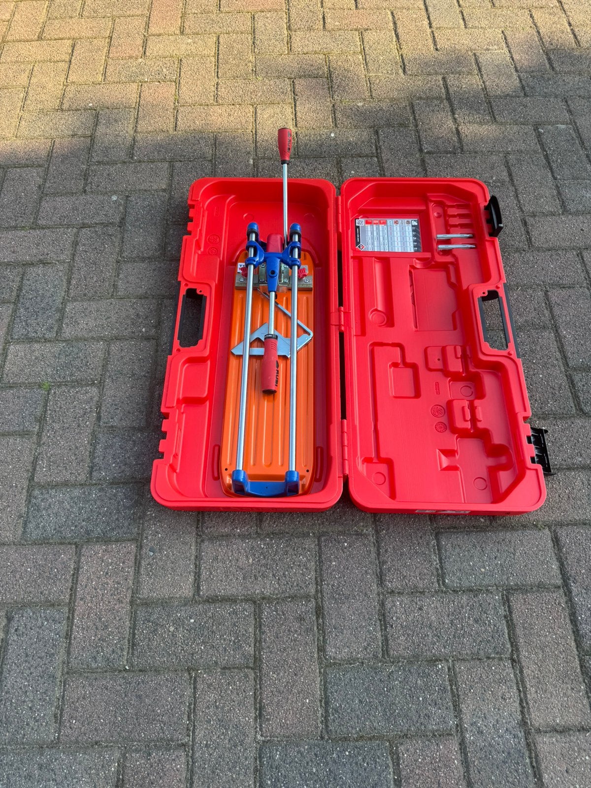 Rubi 18920 TS-43 MAX Orange Tegelsnijder 430 mm nieuw!!!, Ophalen of Verzenden, Nieuw