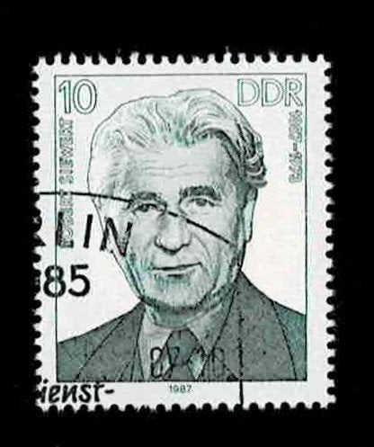 postzegel 2703 DDR Robert Siewert [1887-1973], Postzegels en Munten, Postzegels | Europa | Duitsland, Ophalen of Verzenden, DDR