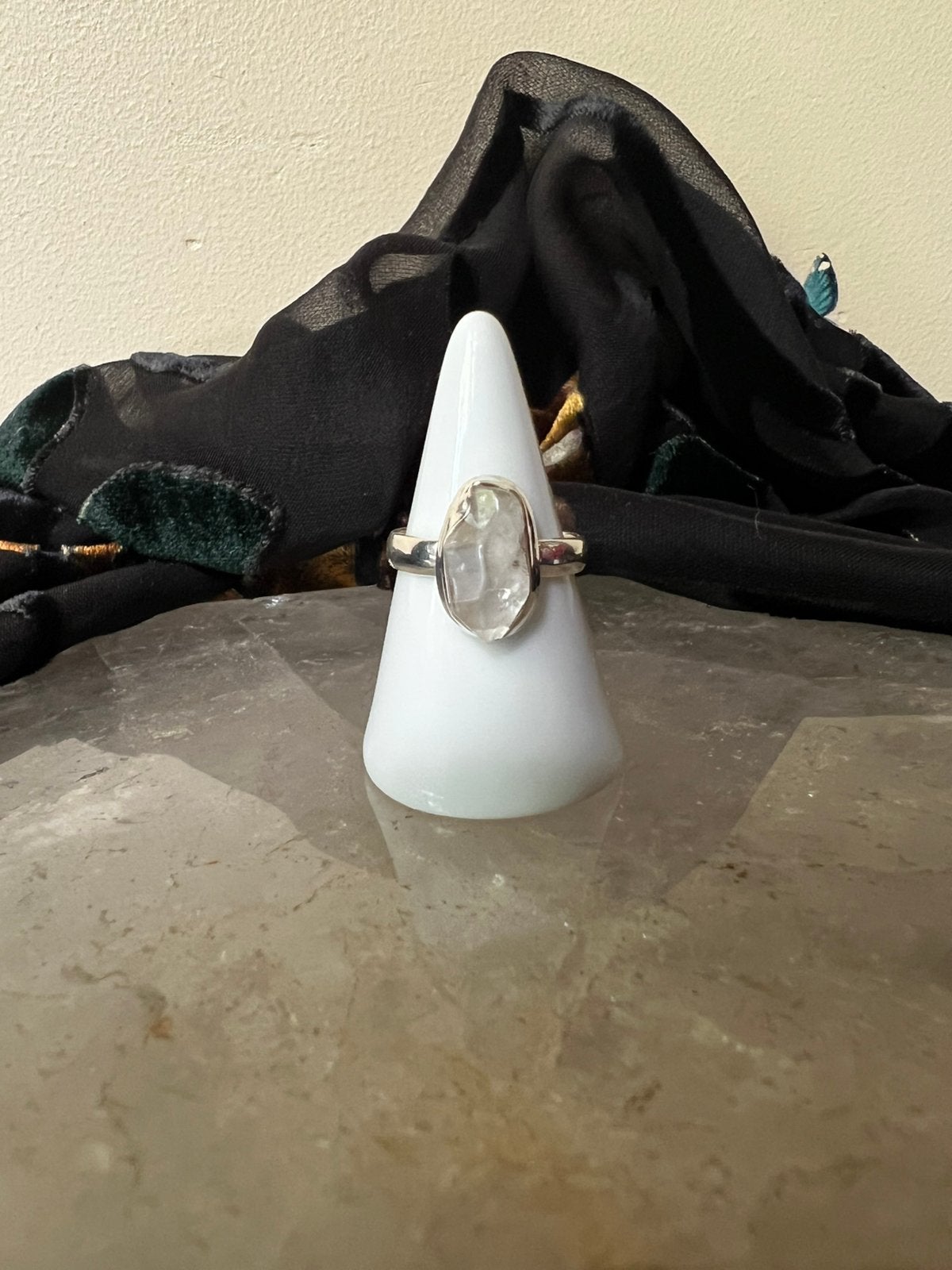 Herkimer diamant, 18 tot 19, Nieuw, Ophalen of Verzenden, Dame of Heer