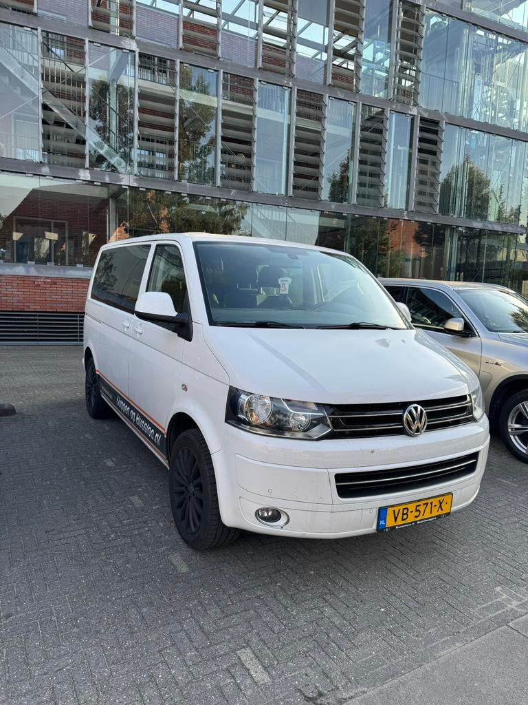 Zeer mooie Volkswagen Transporter C 2.0 D 2013 automaat DC, Auto's, Stof, 4 cilinders, Volkswagen, USB