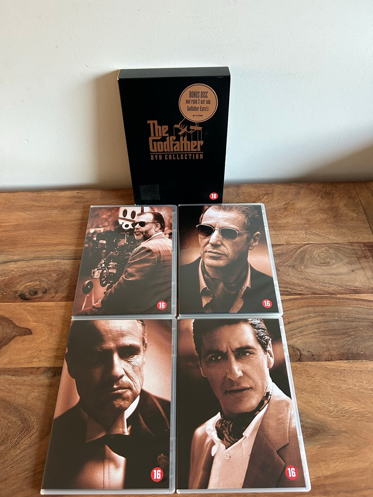 The Godfather DVD Collectie - Inclusief Bonus Disc, Maffia en Misdaad, Vanaf 16 jaar, Nederlands, Ophalen of Verzenden