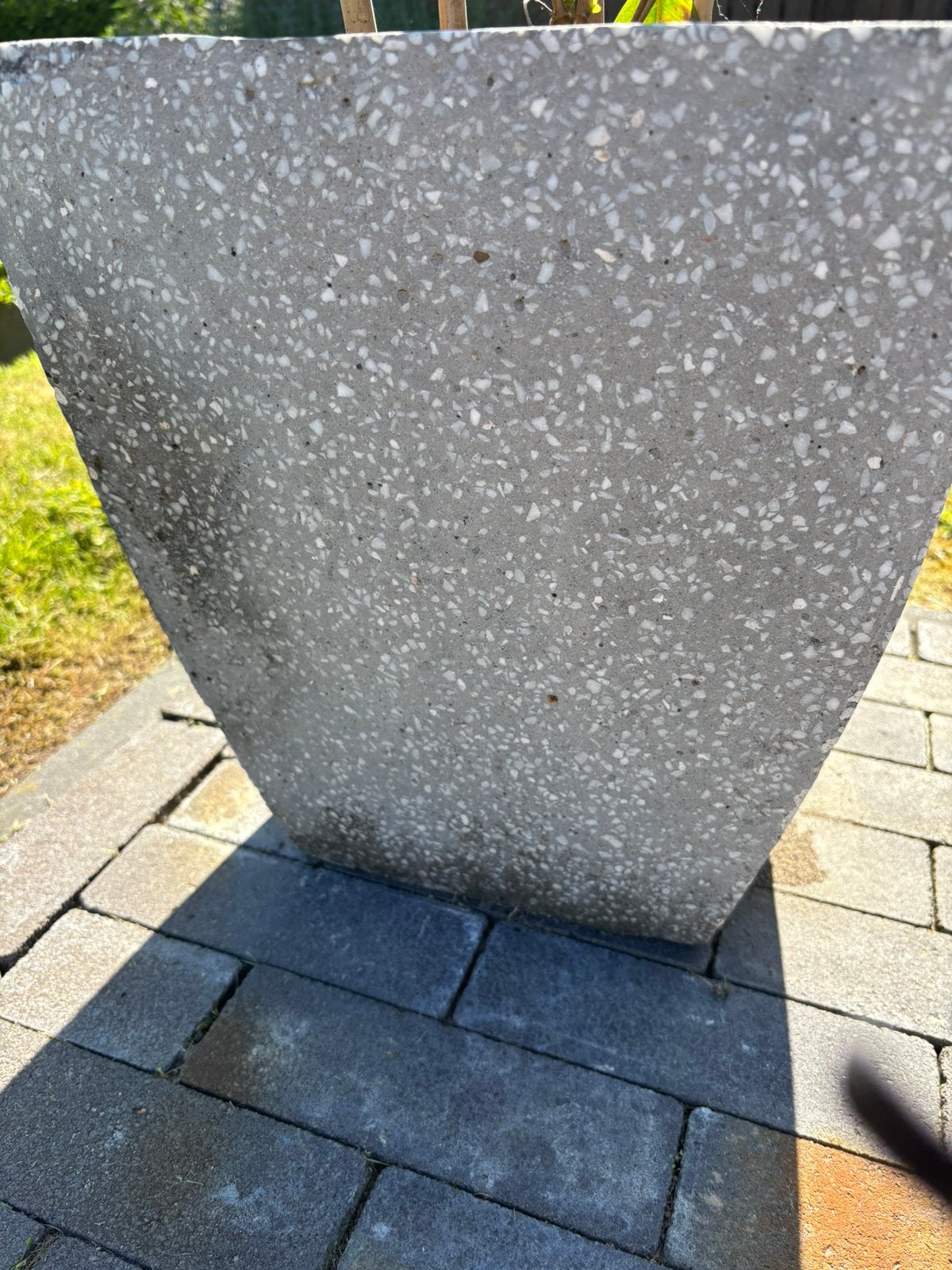 Stenen bloempot, Ophalen, Steen, Gebruikt, Vierkant