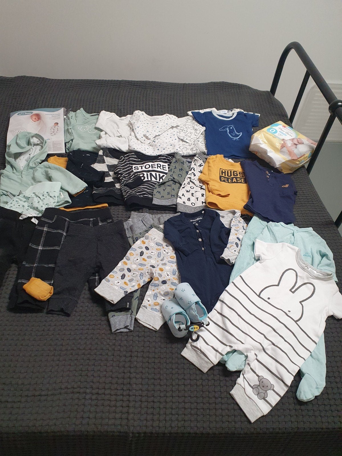 Babykleding pakket diverse merken maat 50/56/62, Ophalen of Verzenden, Gebruikt, Diverse merken, Jongetje