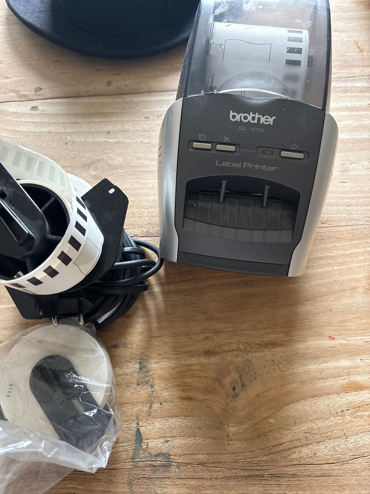 Brother QL-570 Labelprinter met extra labels, Ophalen, Gebruikt, Etiket