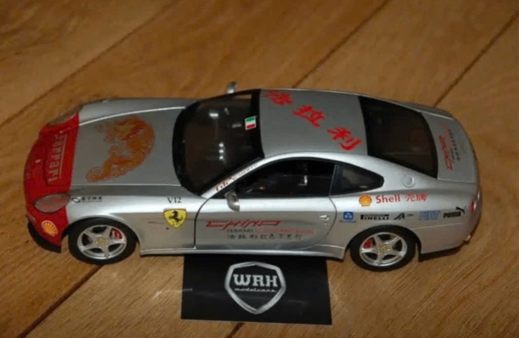 1:18 FERRARI 612 SCAGLIETTI China Tour Hotwheels elite WRH, Hobby en Vrije tijd, Verzenden, Zo goed als nieuw, Auto, Hot Wheels