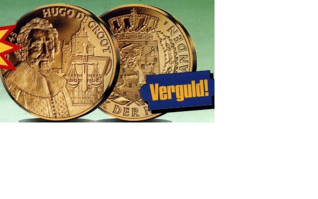 Munten beroemde Nederlanders, Postzegels en Munten, Setje, Koningin Beatrix, Goud, Overige waardes