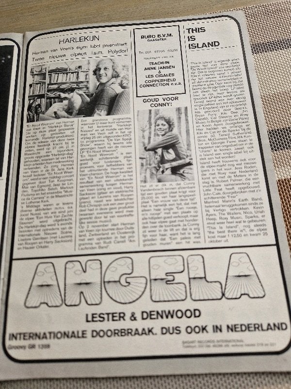 Conny Vandenbos, Johnny May Fly, Cher, Tina Turner, Octopus, Boeken, Ophalen of Verzenden, Gelezen, Muziek, Film of Tv