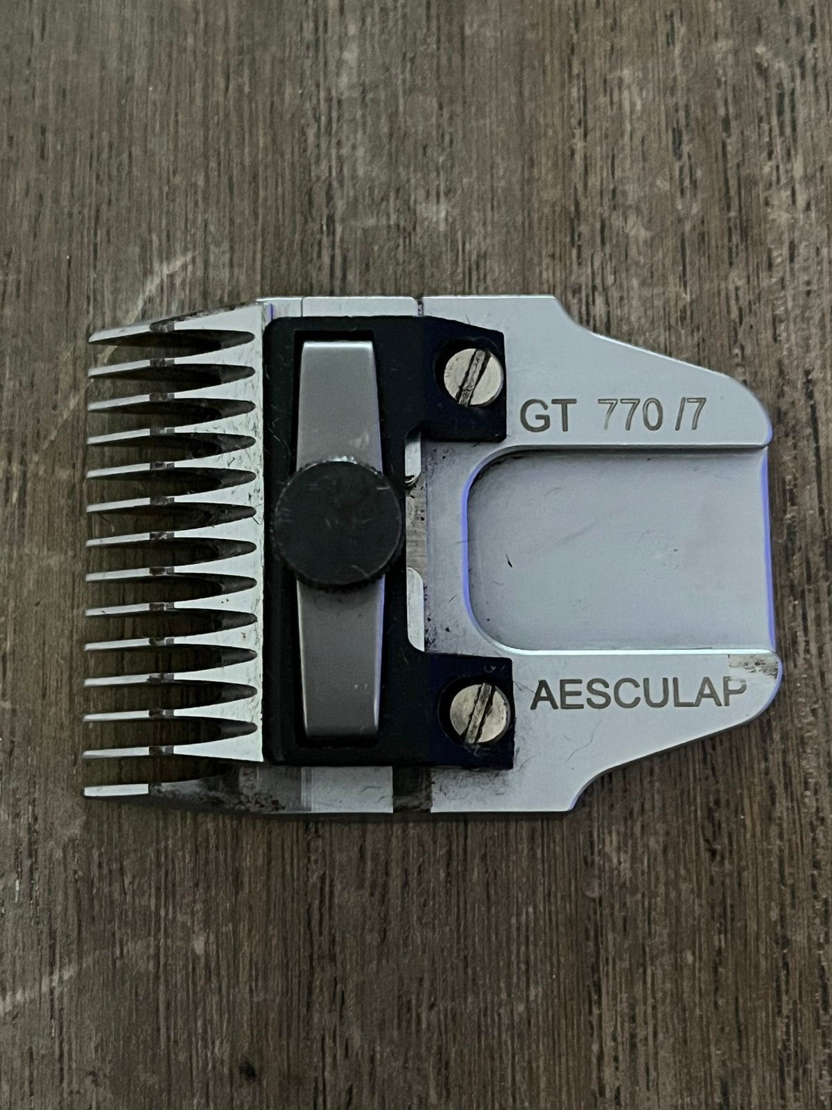 Aesculap Favorita GT770 scheerkop 7 mm scherp, Dieren en Toebehoren, Honden-accessoires, Ophalen of Verzenden, Gebruikt