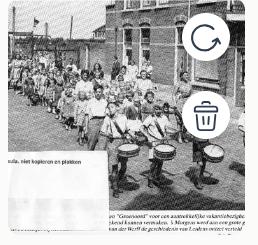 Voorafgegaan door Trommelaars Gaan de kinderen van Groenoord, Ophalen of Verzenden, Voor 1940, Zo goed als nieuw, Overige onderwerpen