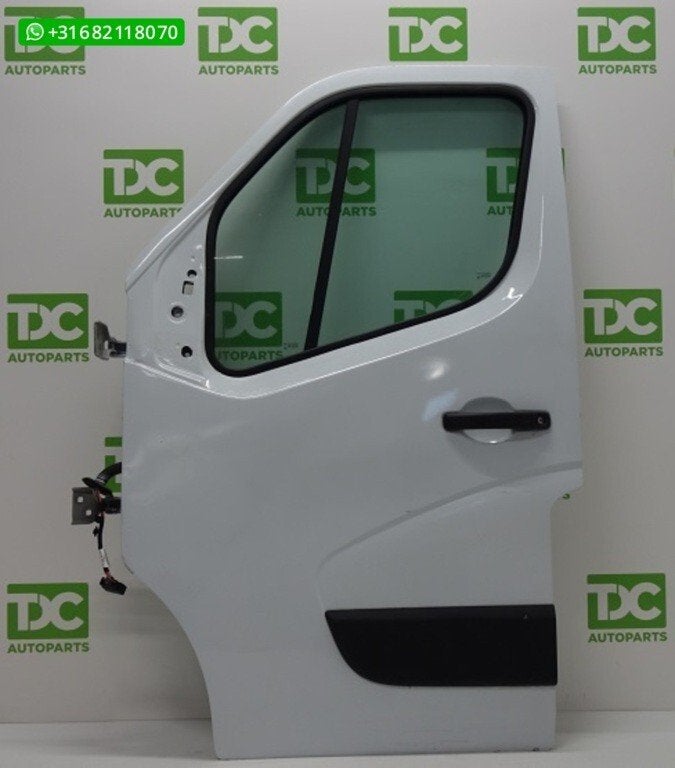 Renault Master ('10-'18) Voorportier links wit, Gebruikt, Voor, Ophalen of Verzenden, Renault