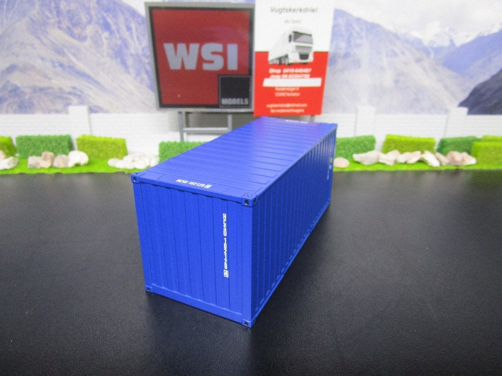 20 ft container wsi 04-2122 premium line, Ophalen, Nieuw, Bus of Vrachtwagen, Wsi