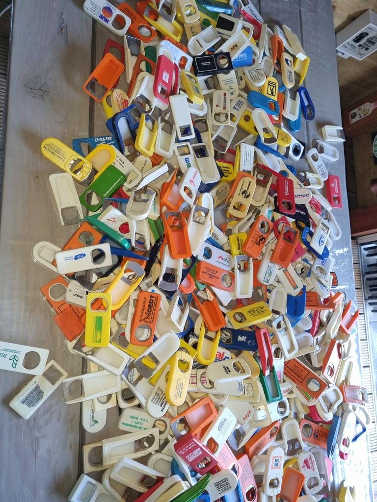verzameling flesopeners duizenden stuks!!, Verzamelen, Biermerken, Ophalen, Zo goed als nieuw, Flesje(s), Overige merken