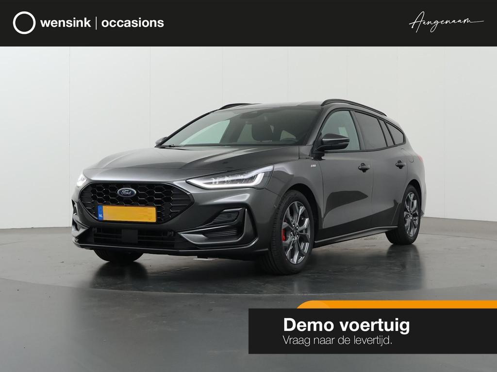 Ford Focus Wagon 1.0 EcoBoost Hybrid ST Line X | Parkeercame, Auto's, Ford, Euro 6, Automatische klimaatregeling, Origineel Nederlands