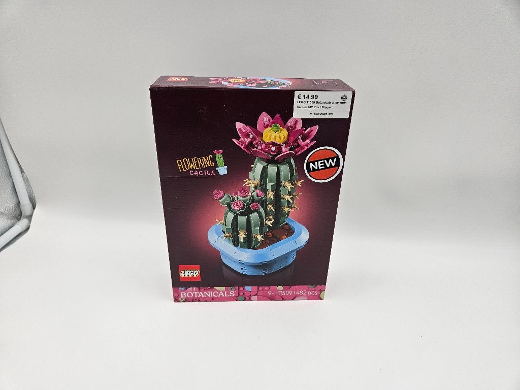 LEGO 11509 Botanicals Bloeiende Cactus 482 Pcs | Nieuw, Ophalen of Verzenden, Nieuw, Complete set, Lego