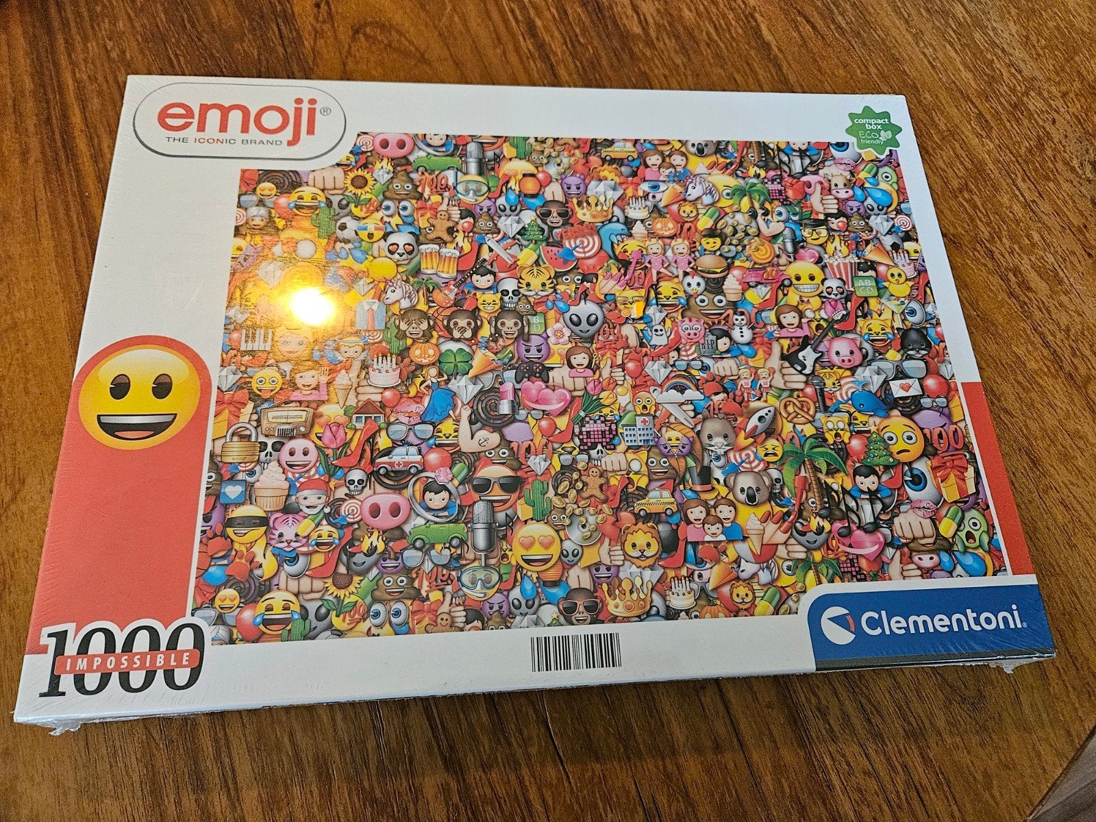 Legpuzzel Clementoni Impossible Emoji 1000 stukjes, Ophalen of Verzenden, 500 t/m 1500 stukjes, Nieuw, Legpuzzel
