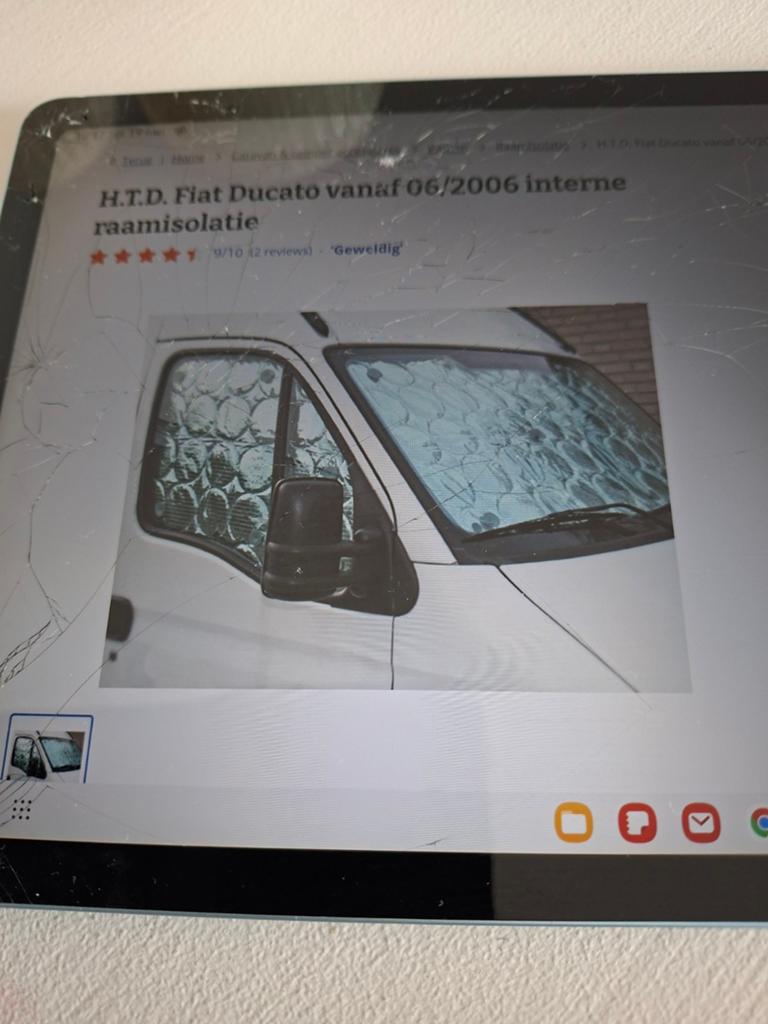 RAAM ISOLATIE FIAT DUCATO, Ophalen, Gebruikt