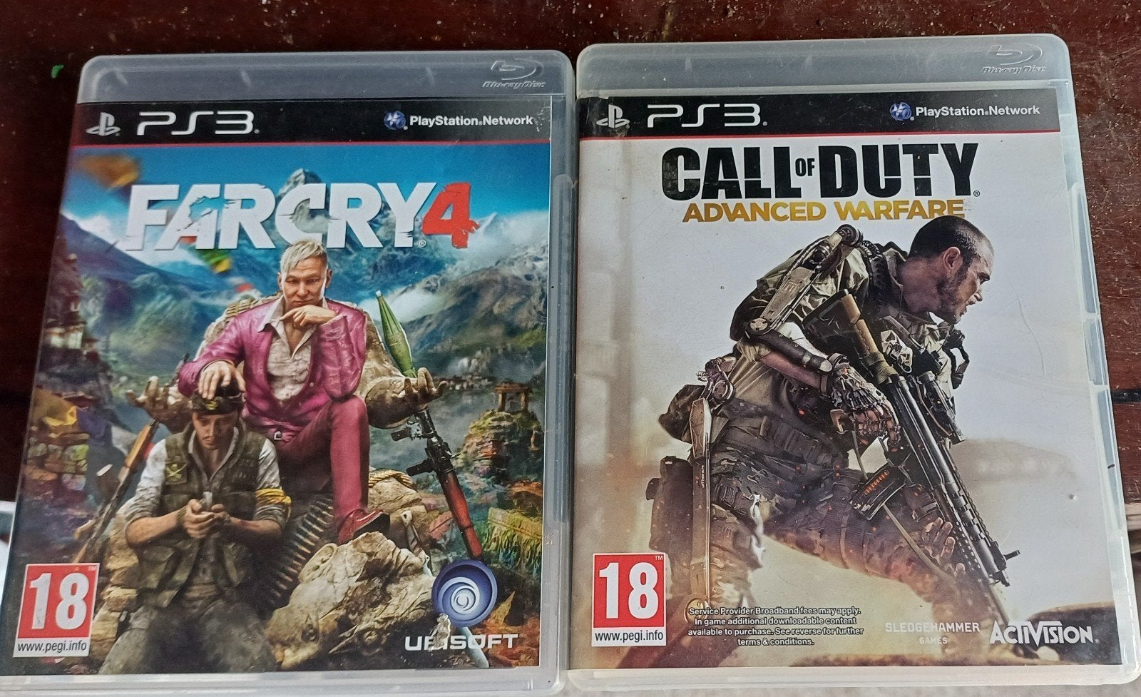 Far Cry 4 & Call of Duty Advanced Warfare PS3, Online, Gebruikt, Vanaf 18 jaar, 1 speler