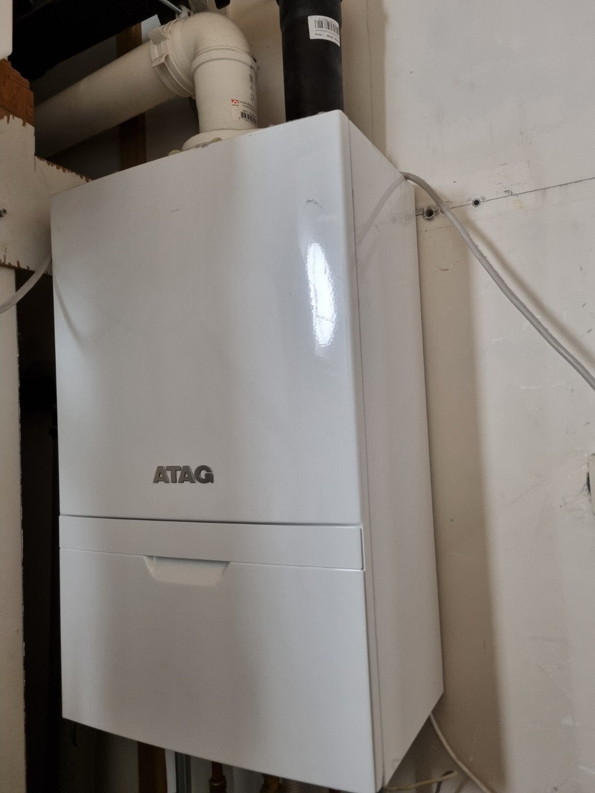 ATAG i36ECZ (CW5) CV-ketel - Zo goed als nieuw, Doe-het-zelf en Verbouw, Verwarming en Radiatoren, Ophalen, 30 tot 80 cm, Hoog rendement (Hr)
