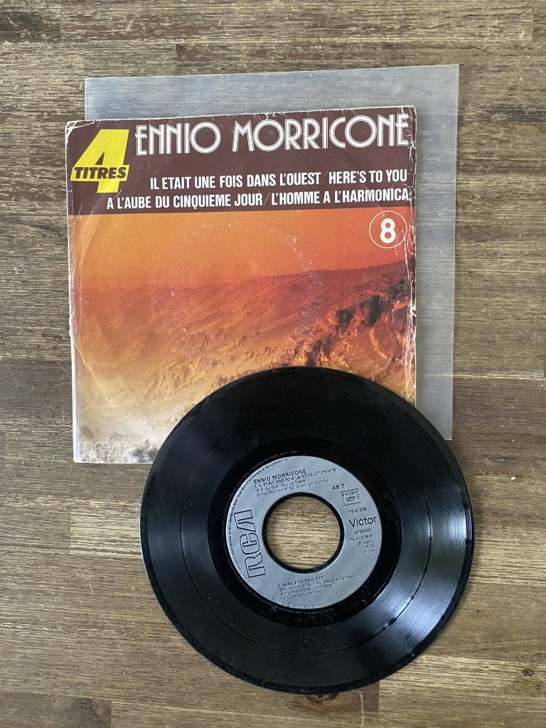 Ennio Morricone – Il Était Une Fois Dans L'Ouest, Cd's en Dvd's, Gebruikt, Filmmuziek en Soundtracks, 7 inch, Ophalen of Verzenden