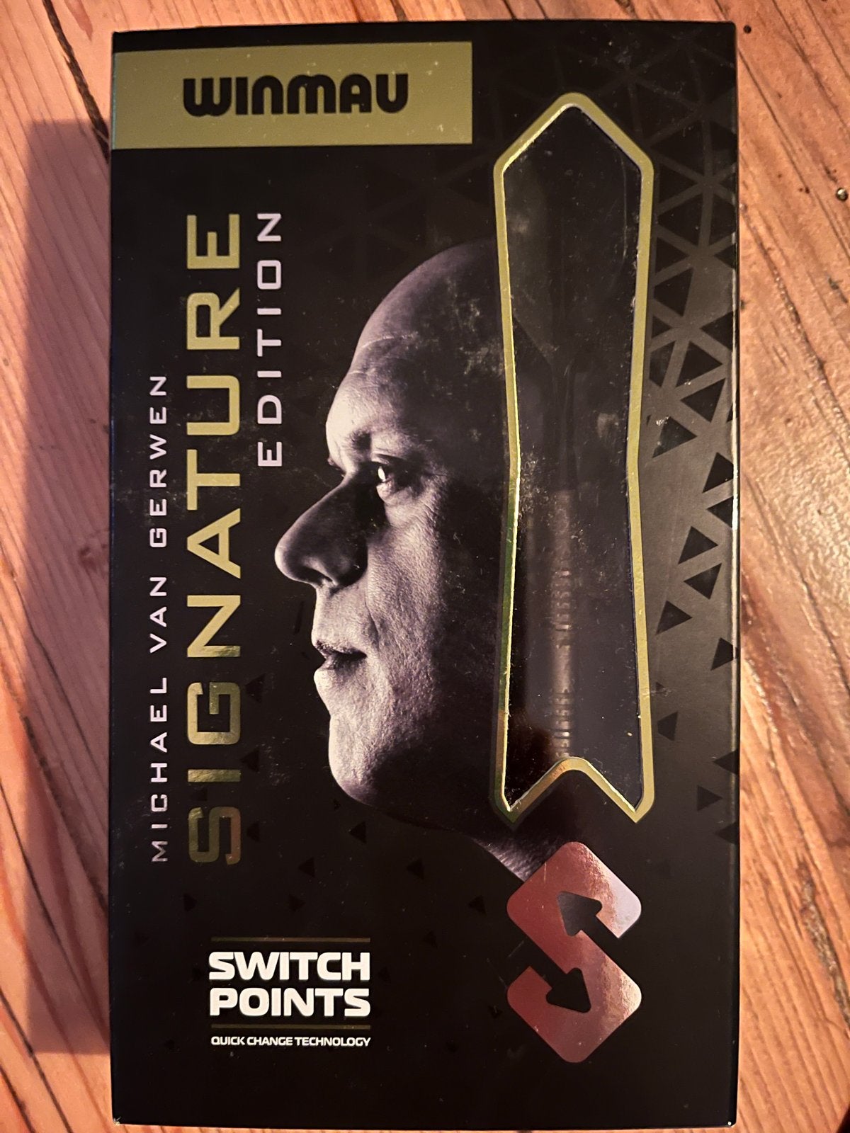 Winmau Michael van Gerwen Switch Points 40mm, Ophalen of Verzenden, Zo goed als nieuw, Pijlen