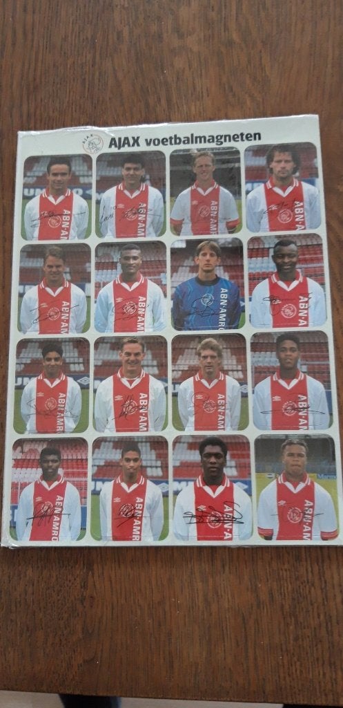 Ajax voetbalmagneten, Ophalen of Verzenden, Nieuw, Ajax, Overige typen