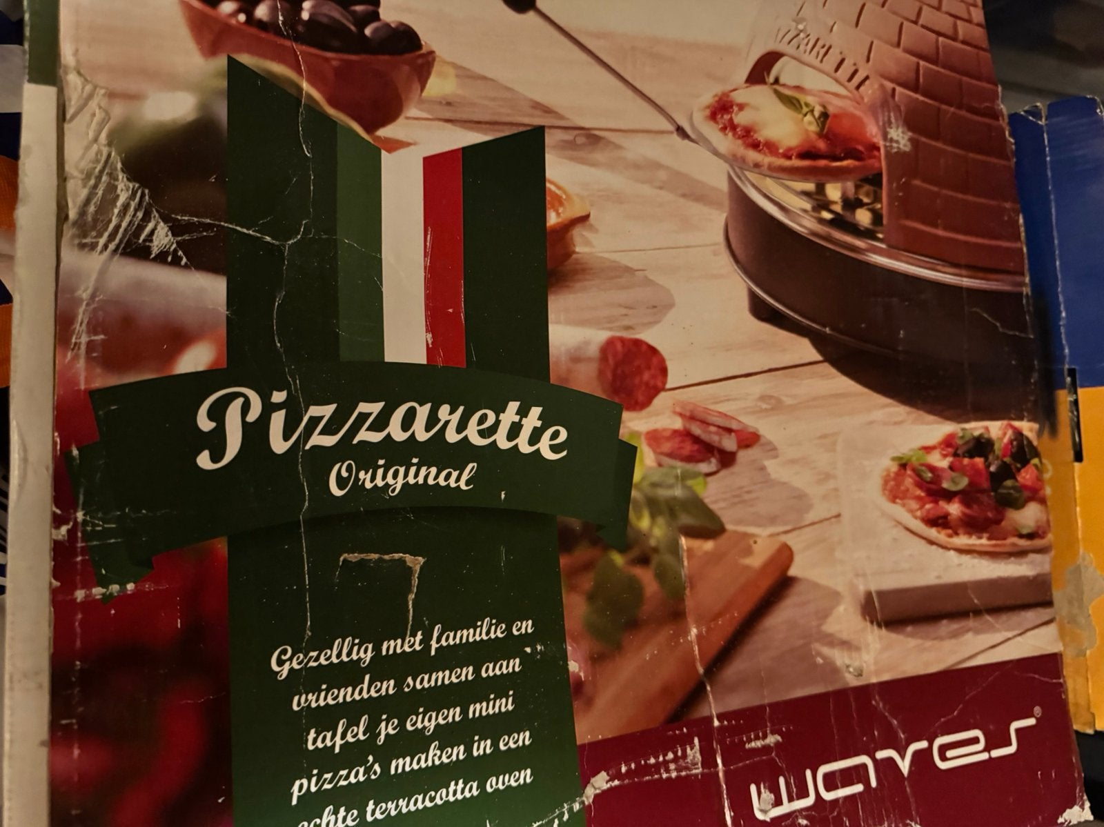 Pizzaretta 6 persoons, Ophalen, Wit